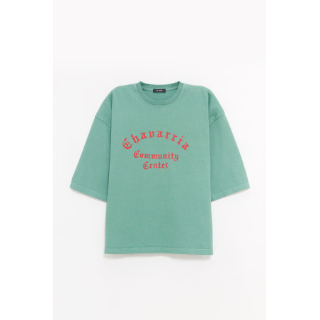 WILLY CHAVARRIA UNIFORM GREEN CHAVARRIA COMMUNITY CENTER BUFFALO T SHIRT
